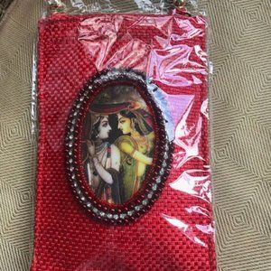 Six Bband new ethnic themed wallets made from jute